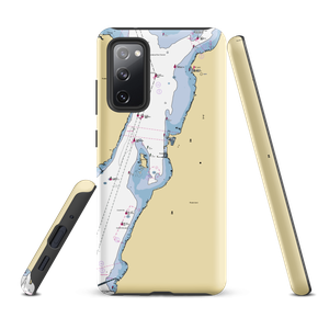 Safe Harbor New England Boatworks (Portsmouth, RI) NOAA Chart Samsung Phone Case