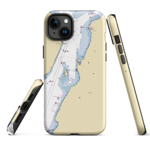 Hinckley Yacht Services - Portsmouth (Portsmouth, RI) NOAA Chart  Tough iPhone Case