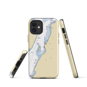 Hinckley Yacht Services - Portsmouth (Portsmouth, RI) NOAA Chart  Tough iPhone Case