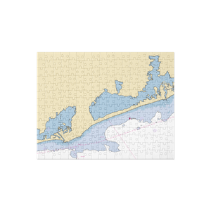 Ninigret Landing Marina (Ashaway, RI) NOAA Chart Jigsaw Puzzle