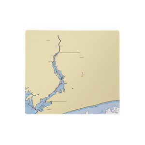 Westerly Yacht Club (Bradford, RI) NOAA Chart  Gaming Mouse Pad