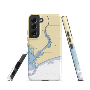 Frank Hall Boat Yard (Stonington, CT) NOAA Chart Samsung Phone Case