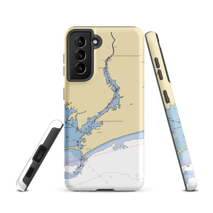 Frank Hall Boat Yard (Stonington, CT) NOAA Chart Samsung Phone Case