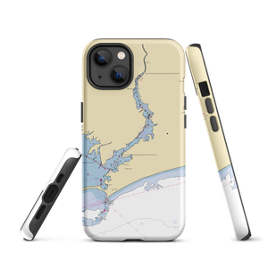 Frank Hall Boat Yard (Stonington, CT) NOAA Chart  Tough iPhone Case