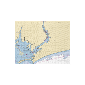 Greenhaven Marina (Stonington, CT) NOAA Chart Jigsaw Puzzle