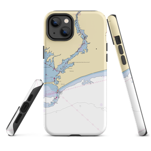 Watch Hill Boat Yard (Stonington, CT) NOAA Chart  Tough iPhone Case