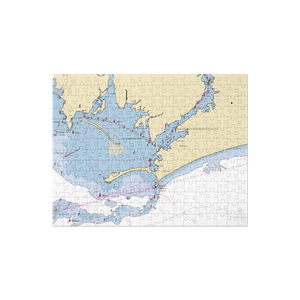 Watch Hill Docks (Stonington, CT) NOAA Chart Jigsaw Puzzle