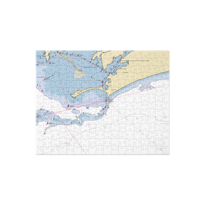 Watch Hill Yacht Club (Stonington, CT) NOAA Chart Jigsaw Puzzle