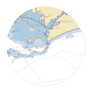 Watch Hill Yacht Club (Stonington, CT) NOAA Chart Sticker