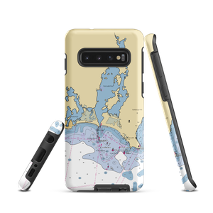 Rhode Island State Pier (Narragansett, RI) NOAA Chart Samsung Phone Case