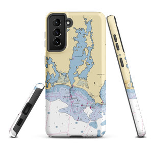 Rhode Island State Pier (Narragansett, RI) NOAA Chart Samsung Phone Case