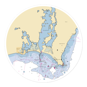 Point Judith Marina (Narragansett, RI) NOAA Chart Sticker