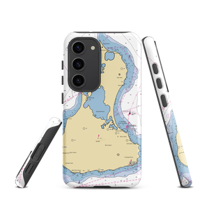 Town of New Shoreham (Block Island, RI) NOAA Chart Samsung Phone Case