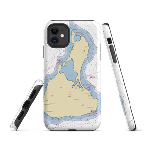 Town of New Shoreham (Block Island, RI) NOAA Chart  Tough iPhone Case