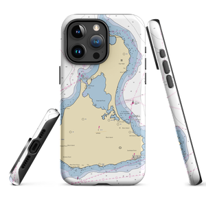 Town of New Shoreham (Block Island, RI) NOAA Chart  Tough iPhone Case