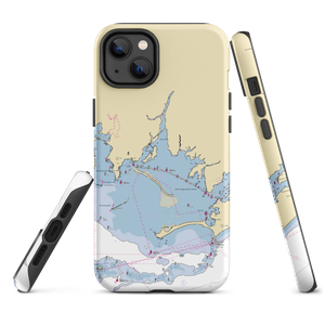 The Cove Ledge Inn & Marina (Stonington, CT) NOAA Chart  Tough iPhone Case