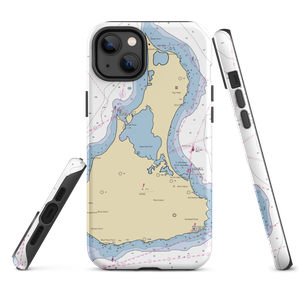 Payne's Dock and Mahogany Shoals (Block Island, RI) NOAA Chart  Tough iPhone Case