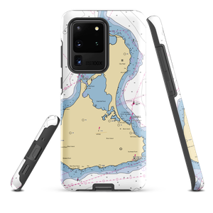 Twin Maples Bait & Tackle (Block Island, RI) NOAA Chart Samsung Phone Case