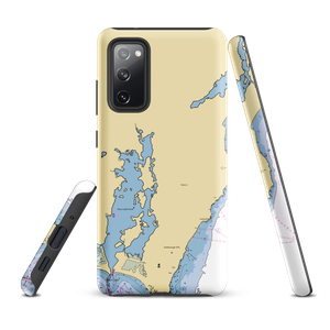 Long Cove Marina & Campground (Narragansett, RI) NOAA Chart Samsung Phone Case