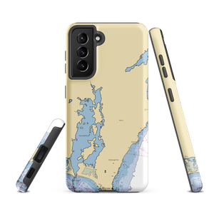 Long Cove Marina & Campground (Narragansett, RI) NOAA Chart Samsung Phone Case