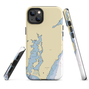 Long Cove Marina & Campground (Narragansett, RI) NOAA Chart  Tough iPhone Case