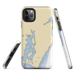 Long Cove Marina & Campground (Narragansett, RI) NOAA Chart  Tough iPhone Case