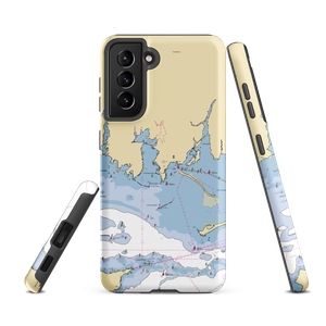 Stonington Harbor Yacht Club (Stonington, CT) NOAA Chart Samsung Phone Case