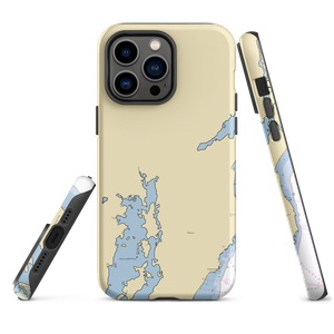 Safe Harbor Silver Spring (Wakefield, RI) NOAA Chart  Tough iPhone Case