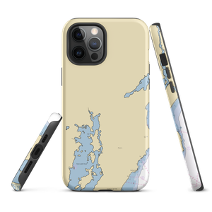 Safe Harbor Silver Spring (Wakefield, RI) NOAA Chart  Tough iPhone Case