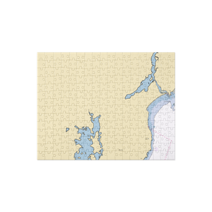 Safe Harbor Silver Spring (Wakefield, RI) NOAA Chart Jigsaw Puzzle