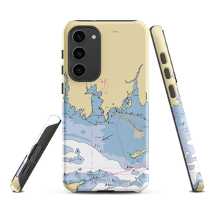 Skipper's Dock (Stonington, CT) NOAA Chart Samsung Phone Case