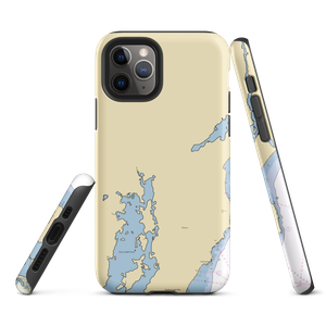 URI Sailing Club (Wakefield, RI) NOAA Chart  Tough iPhone Case