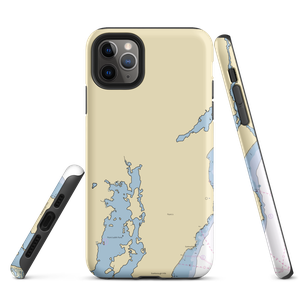 Marina Bay Docking (Wakefield, RI) NOAA Chart  Tough iPhone Case