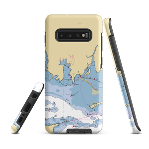 Dodson Boat Yard (Stonington, CT) NOAA Chart Samsung Phone Case