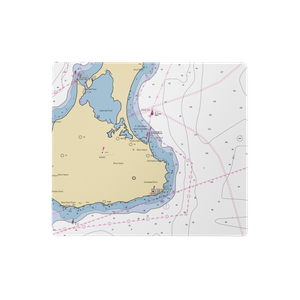 Ballard's Marina (Block Island, RI) NOAA Chart  Gaming Mouse Pad
