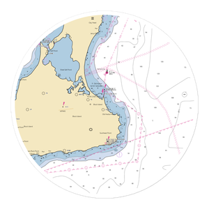 Ballard's Marina (Block Island, RI) NOAA Chart Sticker