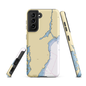 Narragansett Harbor Master (Saunderstown, RI) NOAA Chart Samsung Phone Case