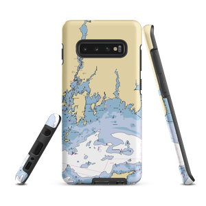 Shaffer's Boat Livery (West Mystic, CT) NOAA Chart Samsung Phone Case