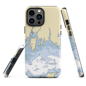 Shaffer's Boat Livery (West Mystic, CT) NOAA Chart  Tough iPhone Case