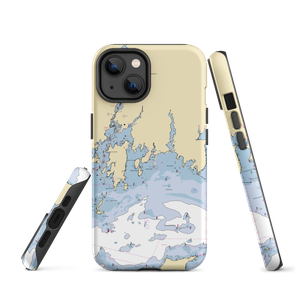 Shaffer's Boat Livery (West Mystic, CT) NOAA Chart  Tough iPhone Case