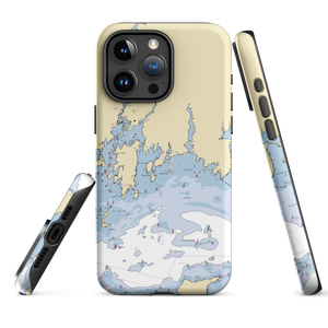 Shaffer's Boat Livery (West Mystic, CT) NOAA Chart  Tough iPhone Case