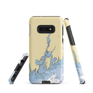 Mystic Shipyard East (West Mystic, CT) NOAA Chart Samsung Phone Case