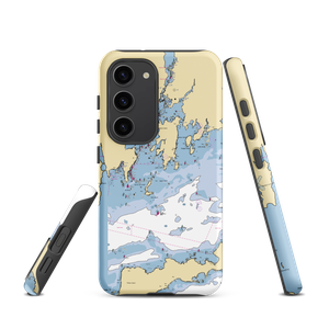 Mason's Island Yacht Club (West Mystic, CT) NOAA Chart Samsung Phone Case