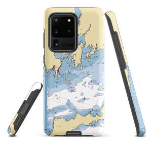 Mason's Island Yacht Club (West Mystic, CT) NOAA Chart Samsung Phone Case