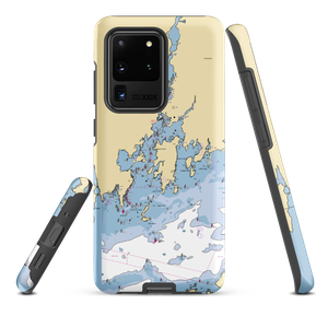 Mason's Island Marina (West Mystic, CT) NOAA Chart Samsung Phone Case