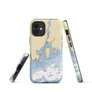 Mason's Island Marina (West Mystic, CT) NOAA Chart  Tough iPhone Case