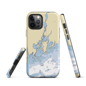 Mason's Island Marina (West Mystic, CT) NOAA Chart  Tough iPhone Case