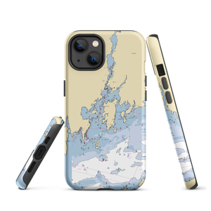 Mason's Island Marina (West Mystic, CT) NOAA Chart  Tough iPhone Case