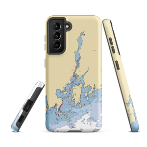 Gwenmor Marina (West Mystic, CT) NOAA Chart Samsung Phone Case