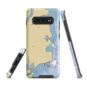 Safe Harbor Allen Harbor (North Kingstown, RI) NOAA Chart Samsung Phone Case